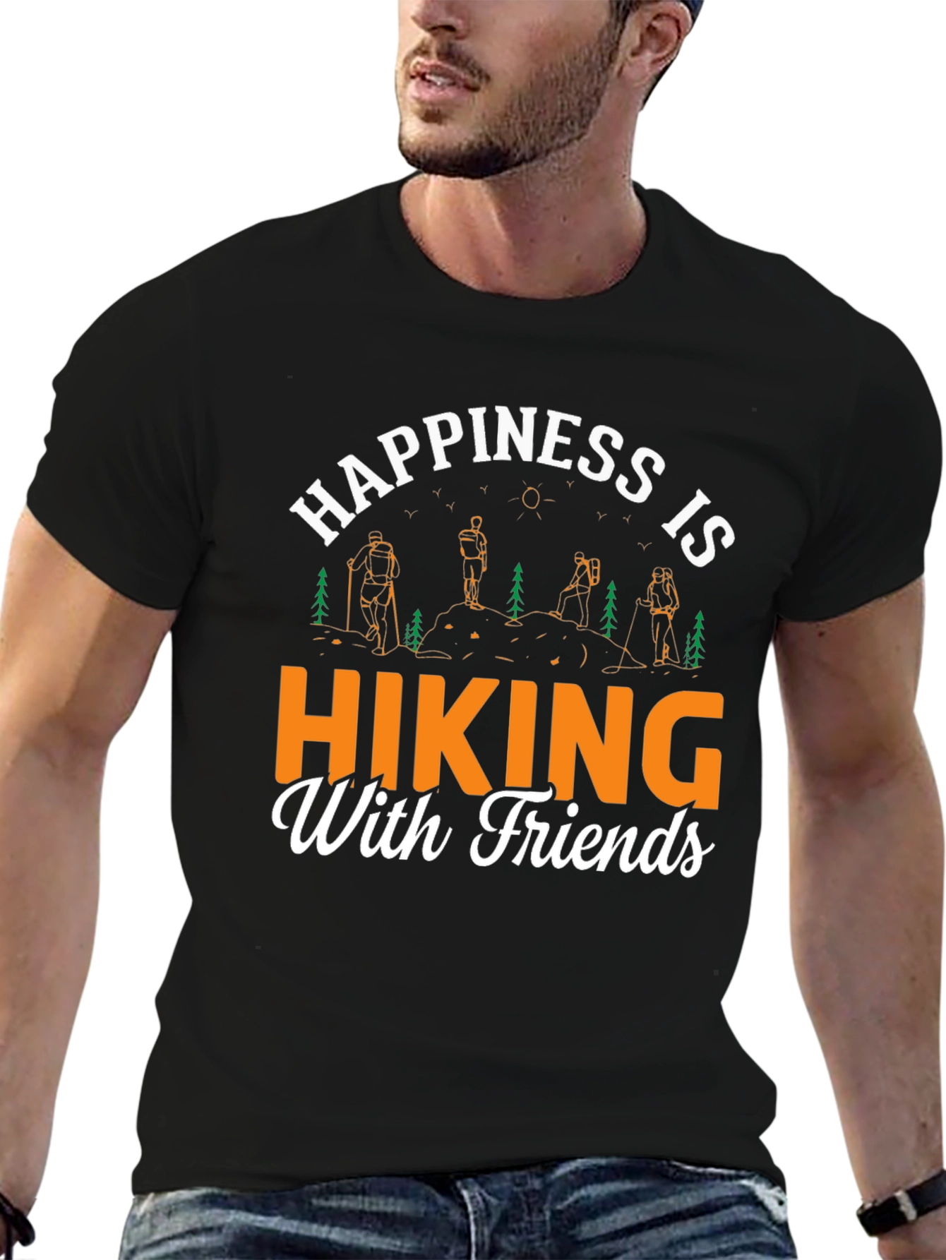Hiking with Friends Graphic Tee