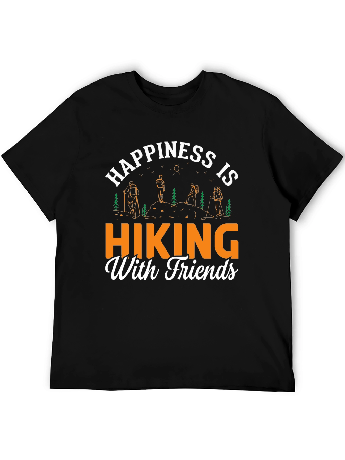 Hiking with Friends Graphic Tee
