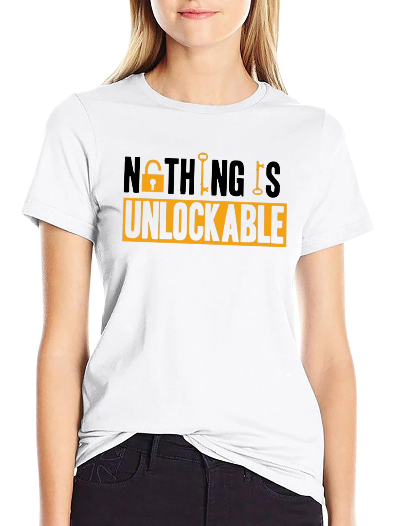 Nothing Is Unlockable Graphic Tee