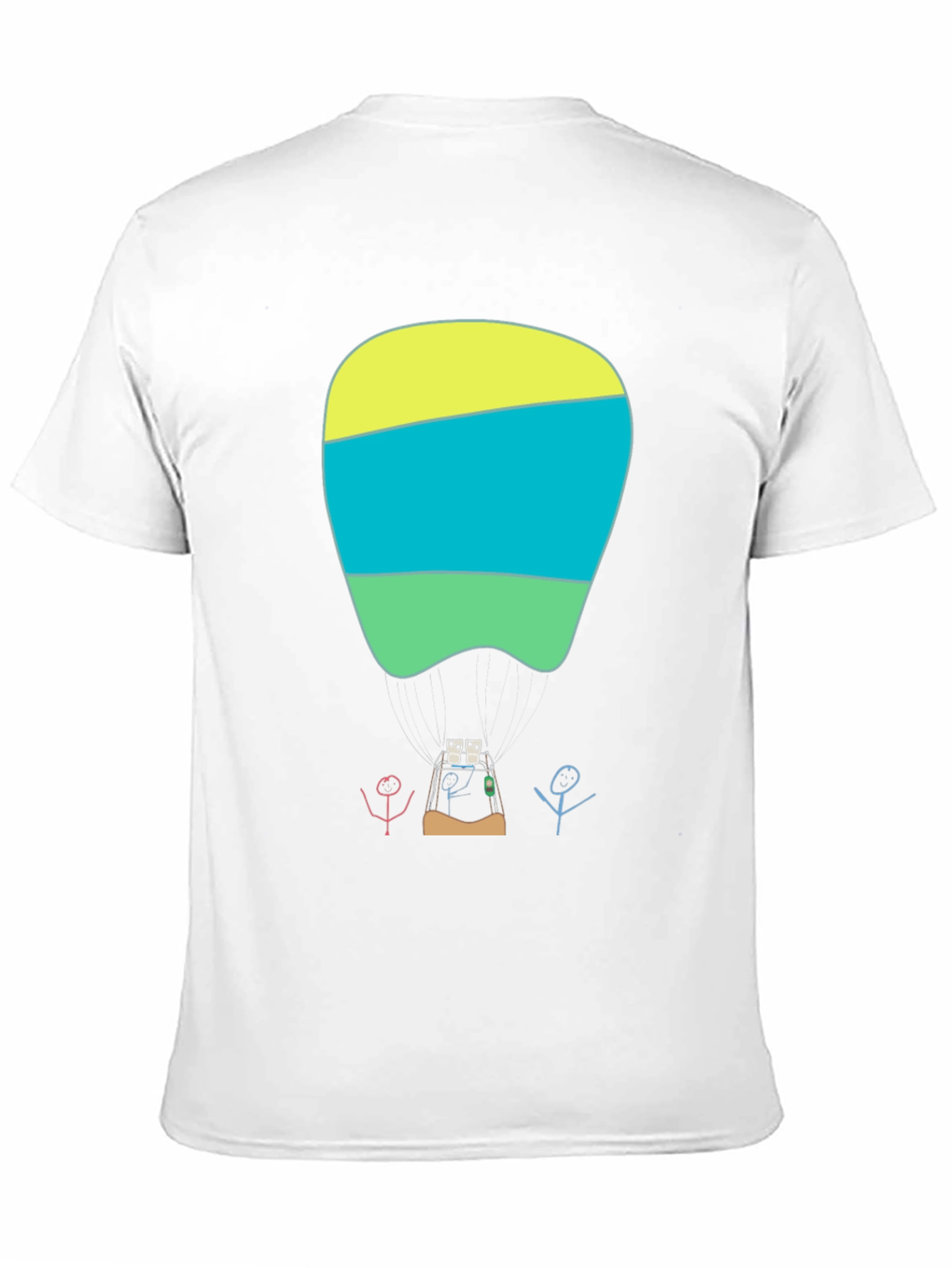 Abstract Dental Art Graphic Tee - Modern Black T-Shirt