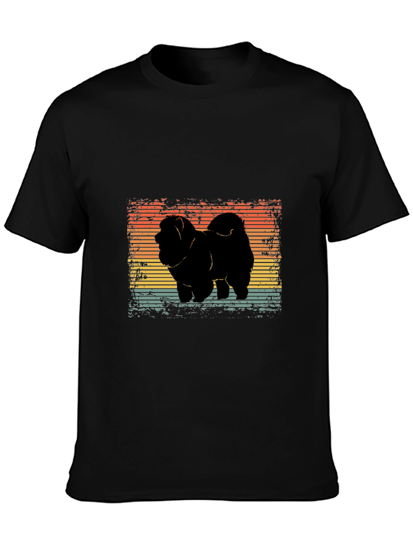 Retro Chow Chow Dog T-Shirt