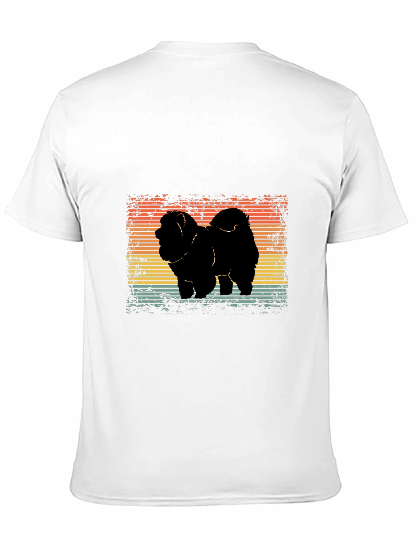 Retro Chow Chow Dog T-Shirt