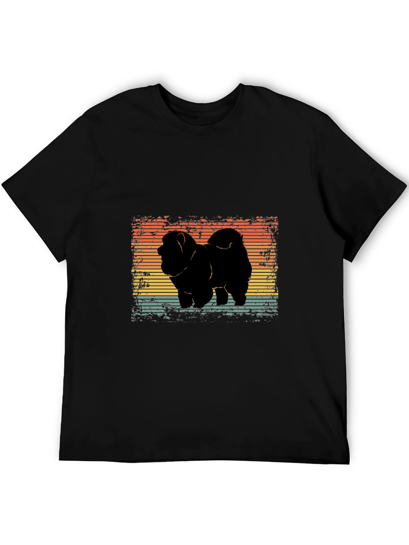 Retro Chow Chow Dog T-Shirt