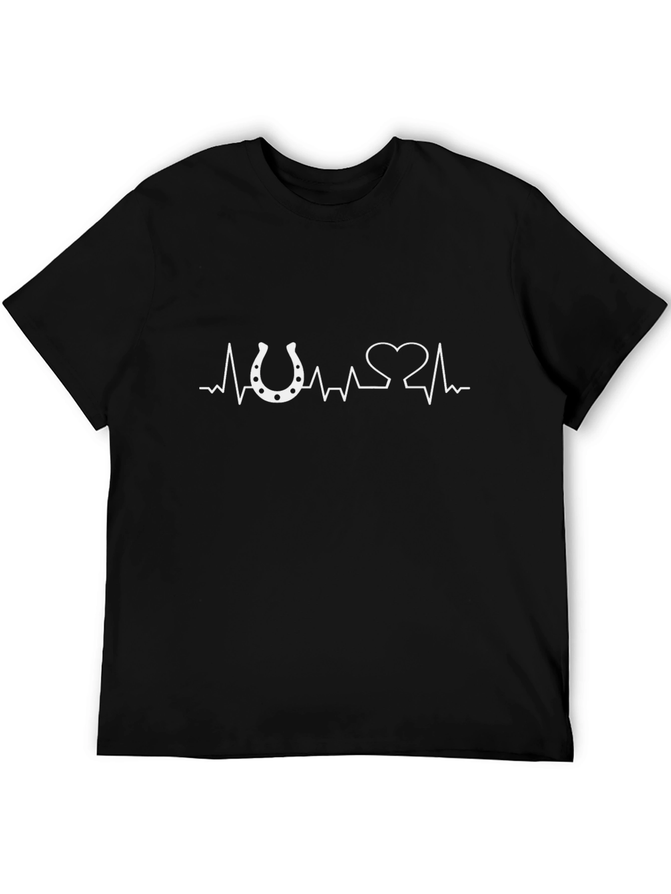 Horse Heartbeat T-Shirt - Equestrian Love!