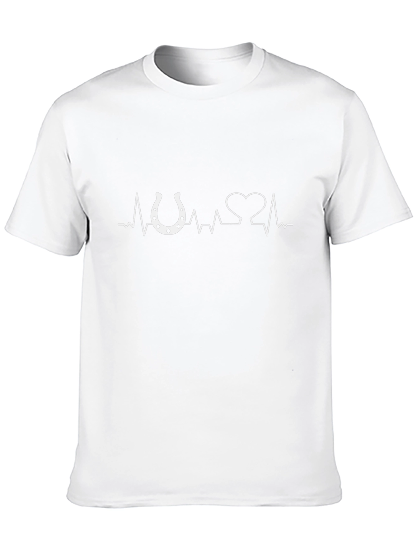 Horse Heartbeat T-Shirt - Equestrian Love!