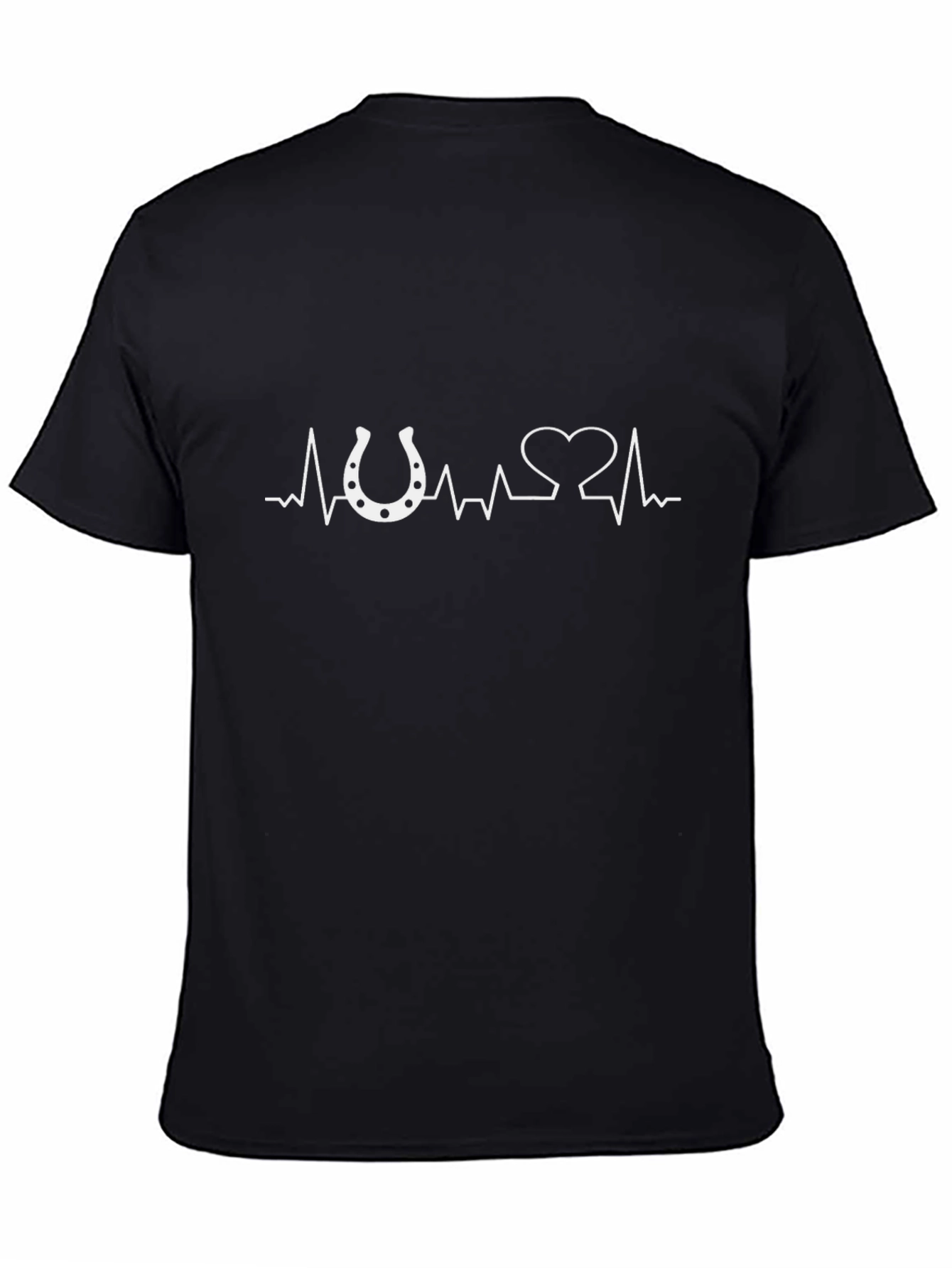 Horse Heartbeat T-Shirt - Equestrian Love!