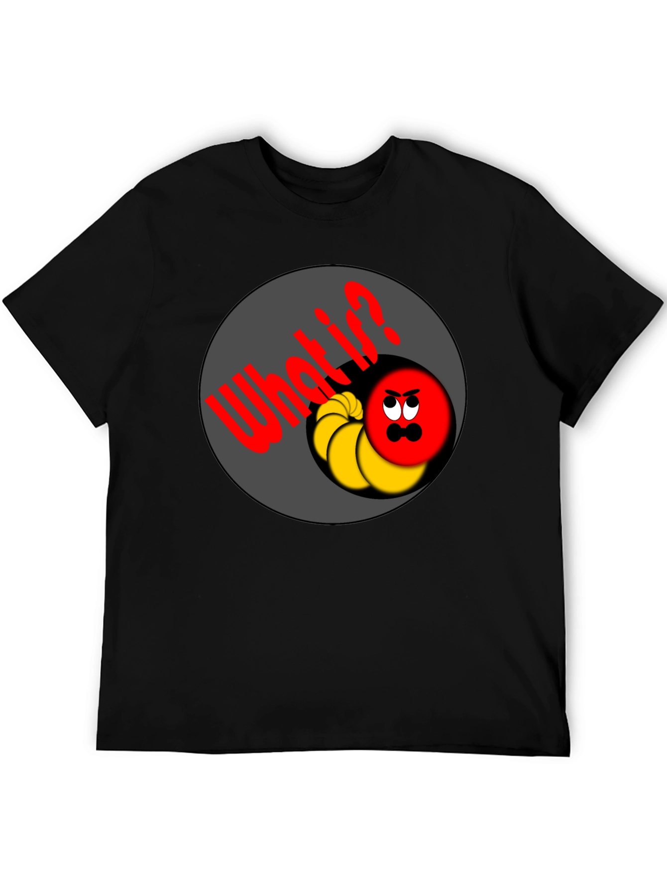 Cartoon Circle What?! T-Shirt