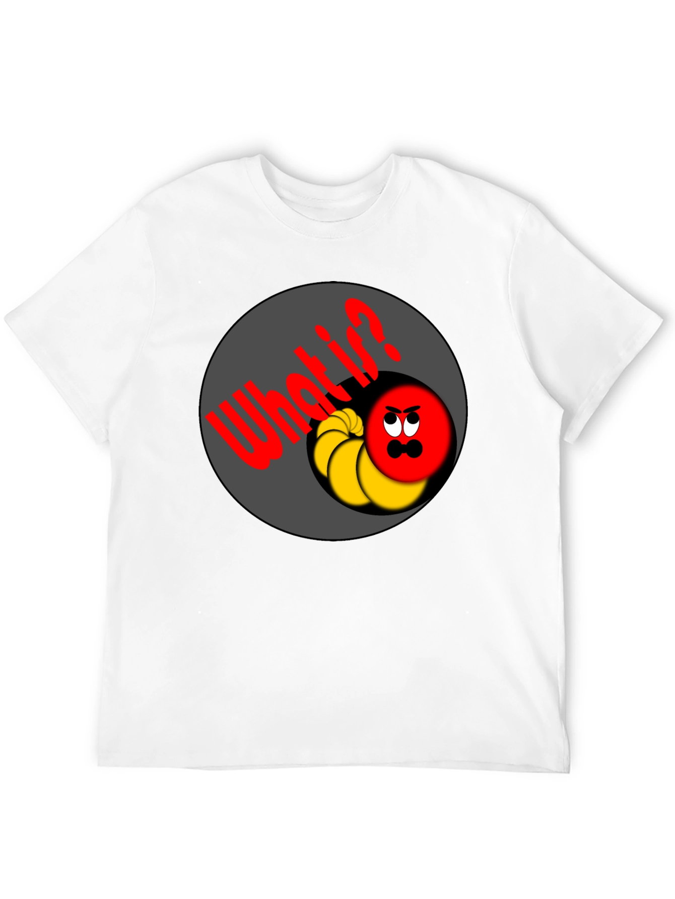 Cartoon Circle What?! T-Shirt