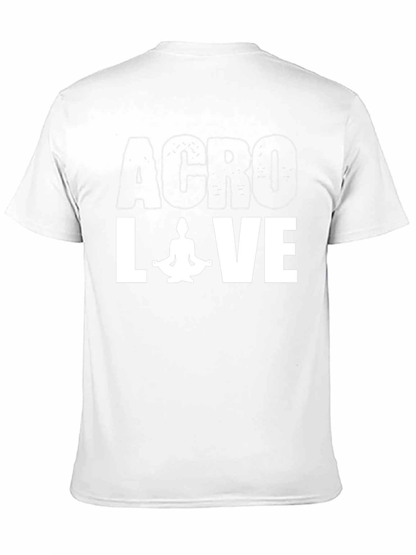 Acro Love Yoga Graphic Tee - Black