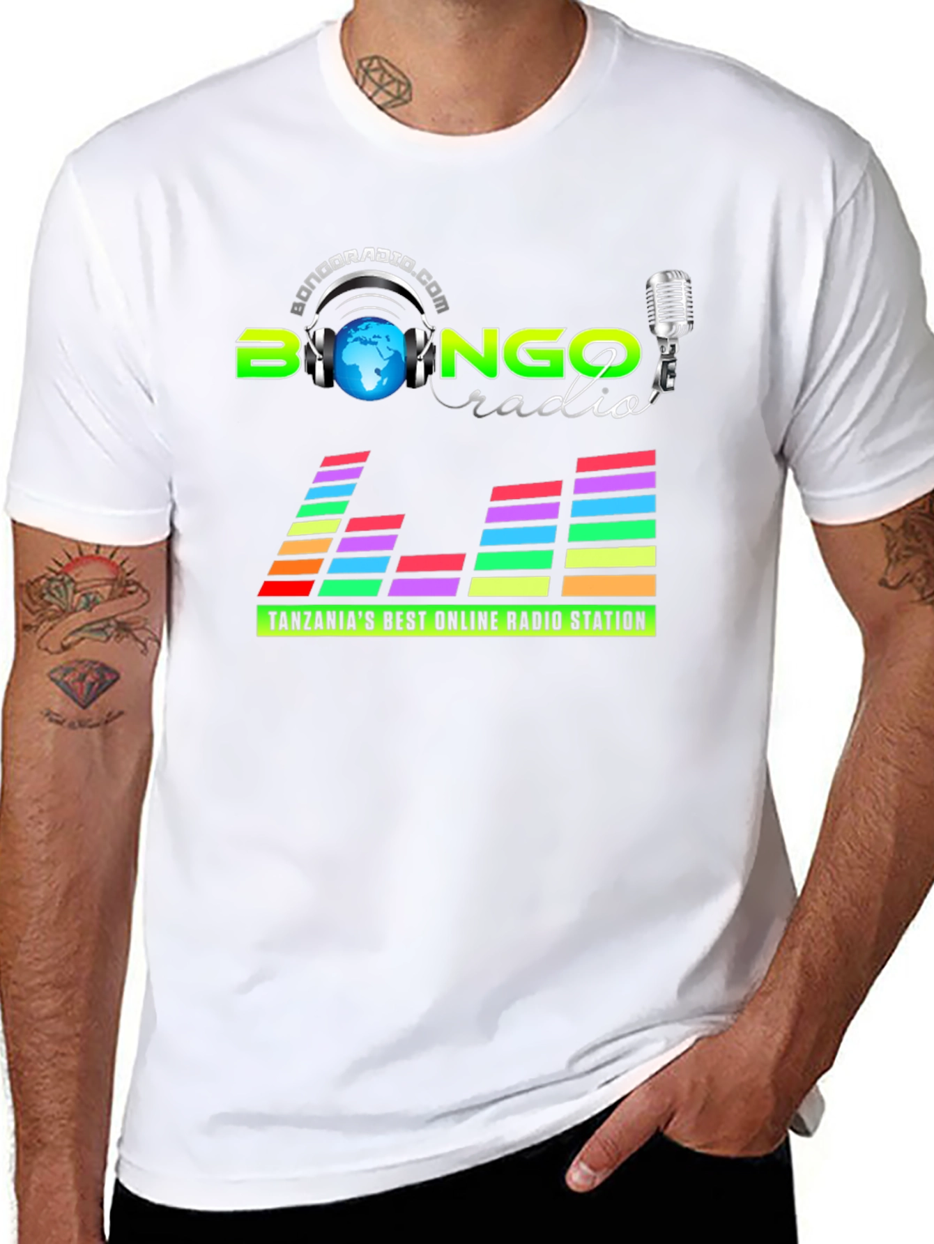 Bongo Radio T-Shirt - Tanzanias Best Online Radio Station