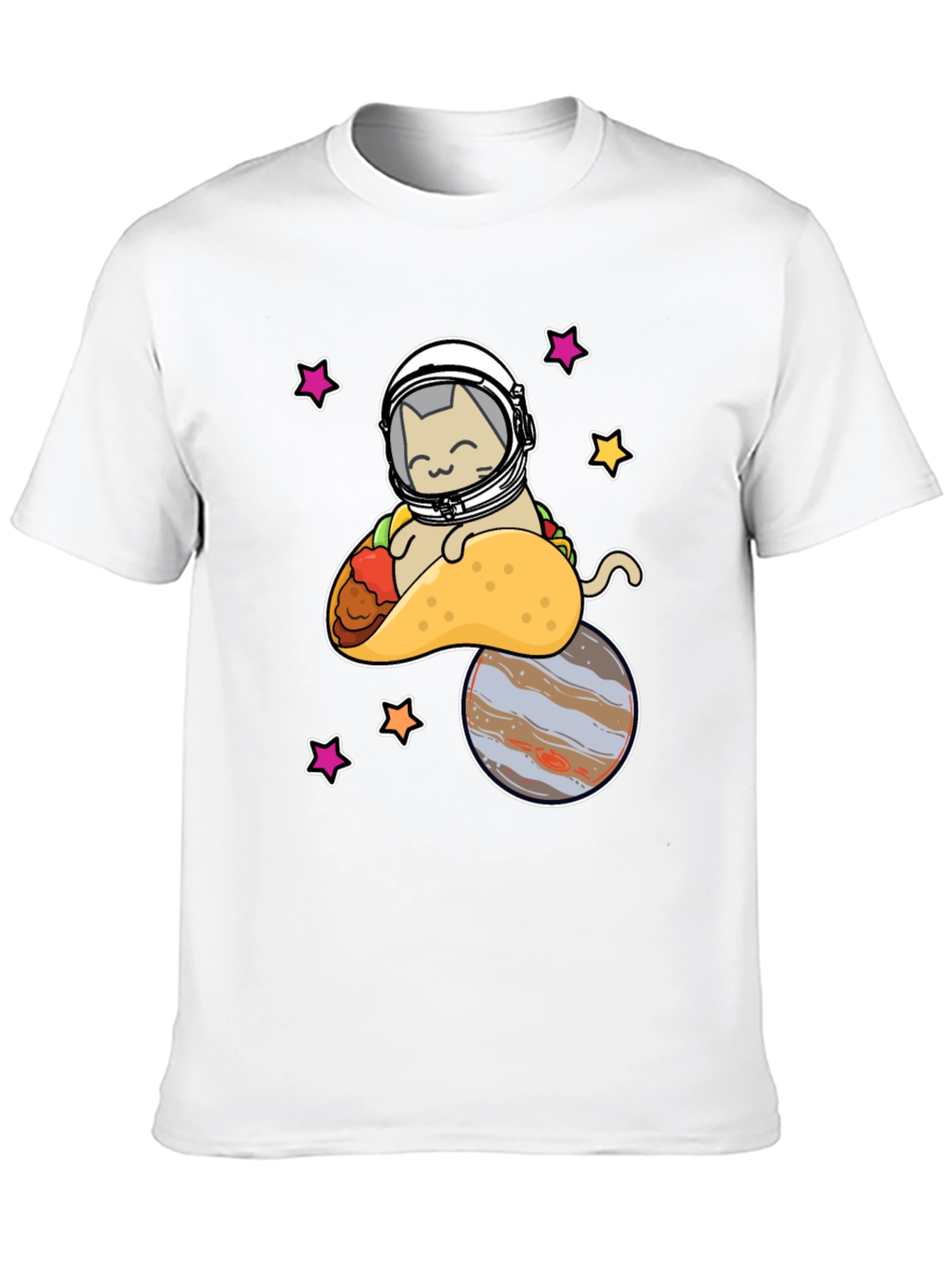 Cat Taco Space T-Shirt