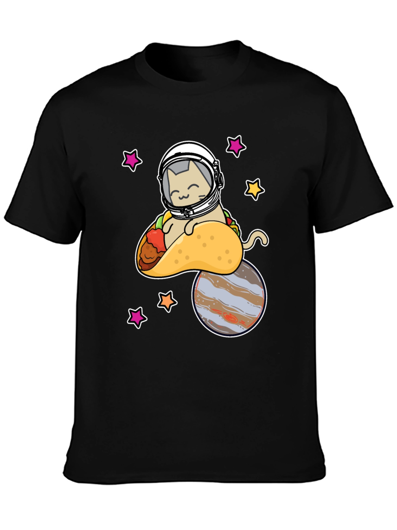 Cat Taco Space T-Shirt