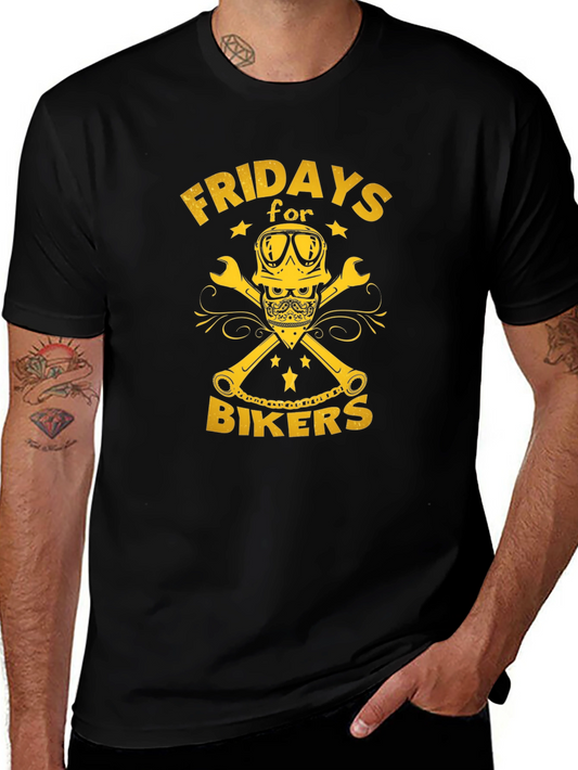 Fridays for Bikers Graphic T-Shirt