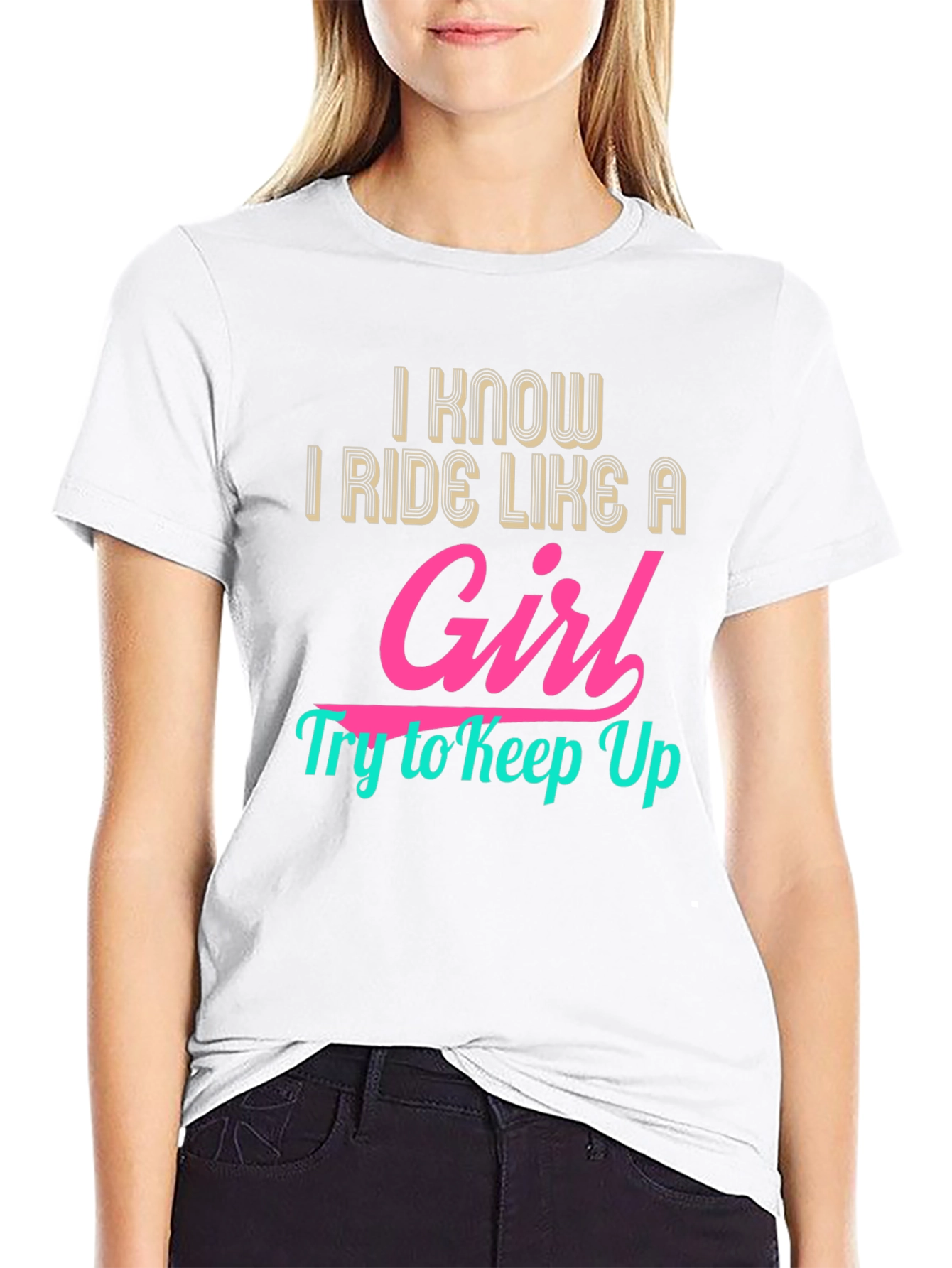 I Ride Like a Girl - Graphic Tee