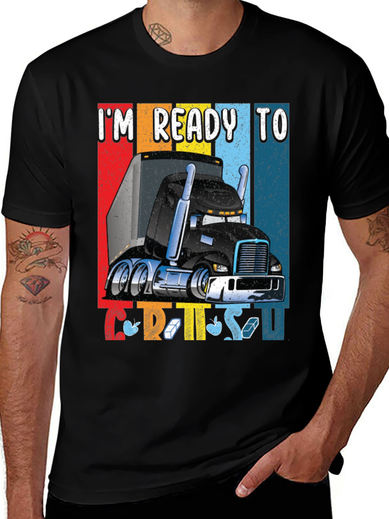 Ready to C.R.T.S.U Trucker T-Shirt