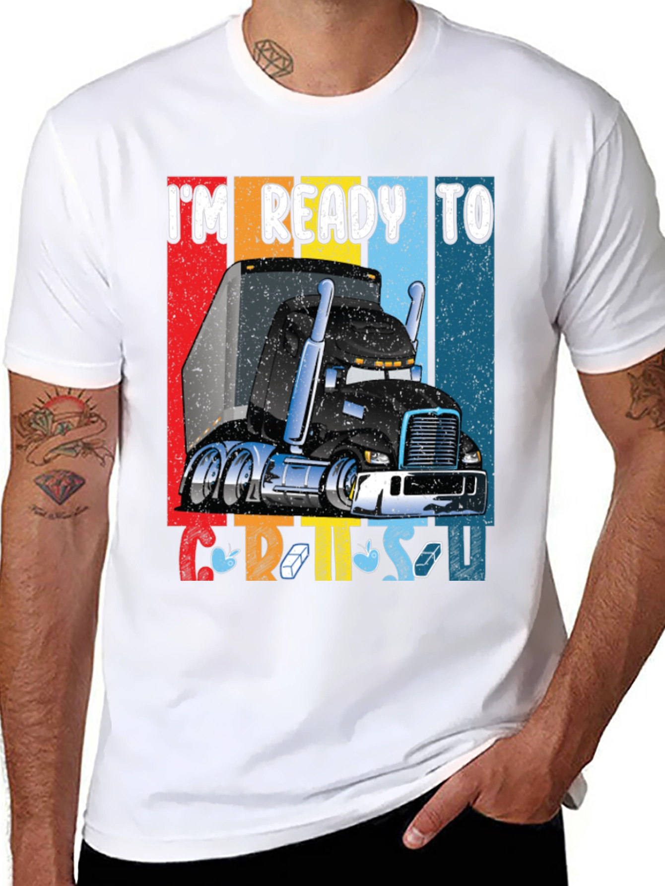 Ready to C.R.T.S.U Trucker T-Shirt
