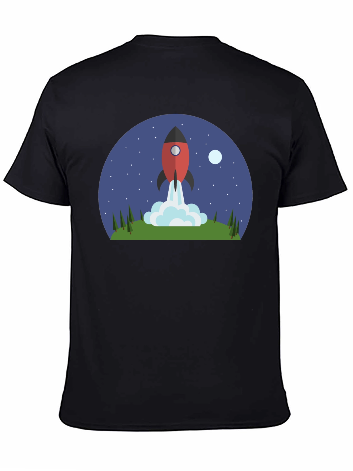 Rocket Launch T-Shirt - Space Adventure Tee