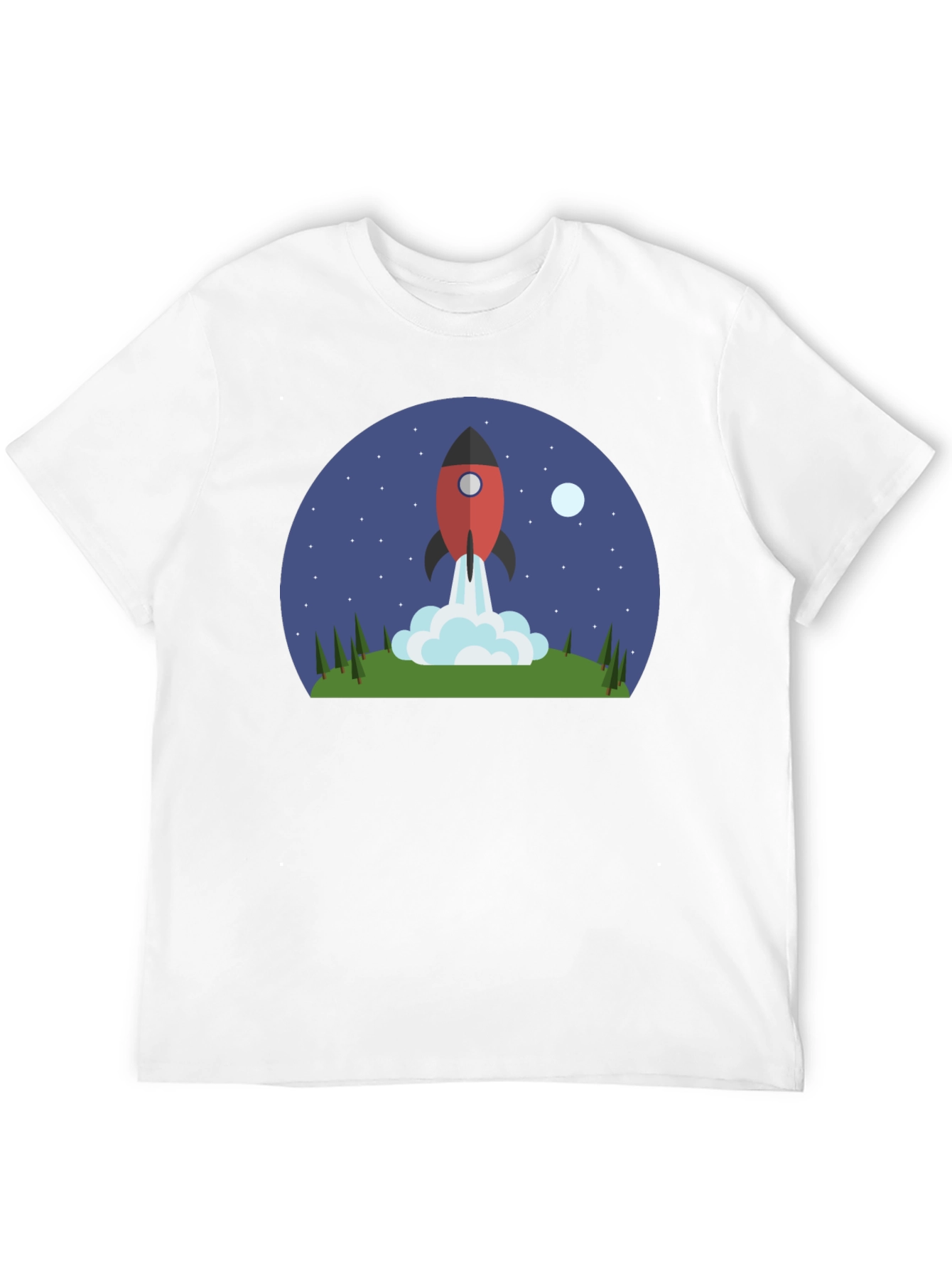 Rocket Launch T-Shirt - Space Adventure Tee