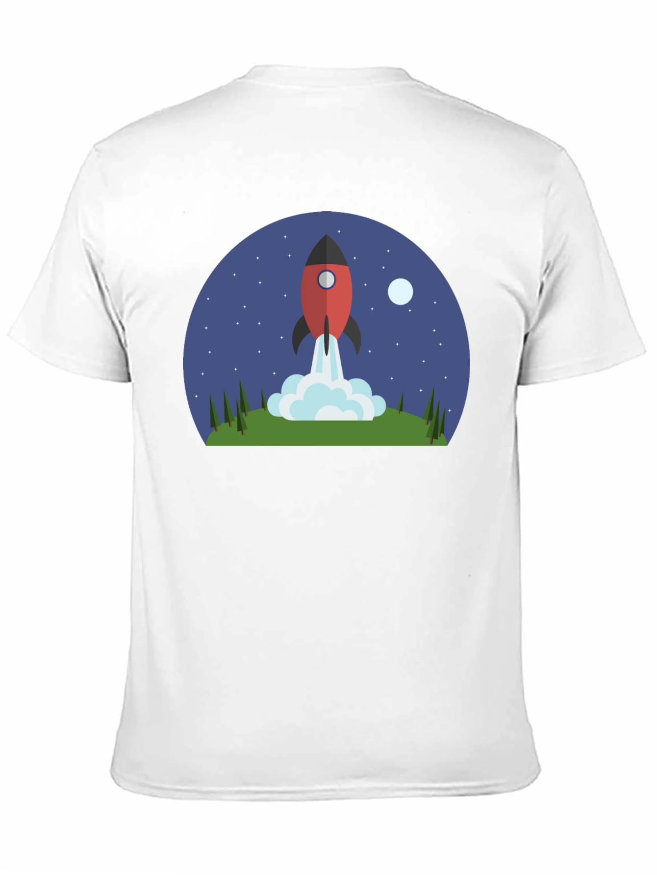 Rocket Launch T-Shirt - Space Adventure Tee