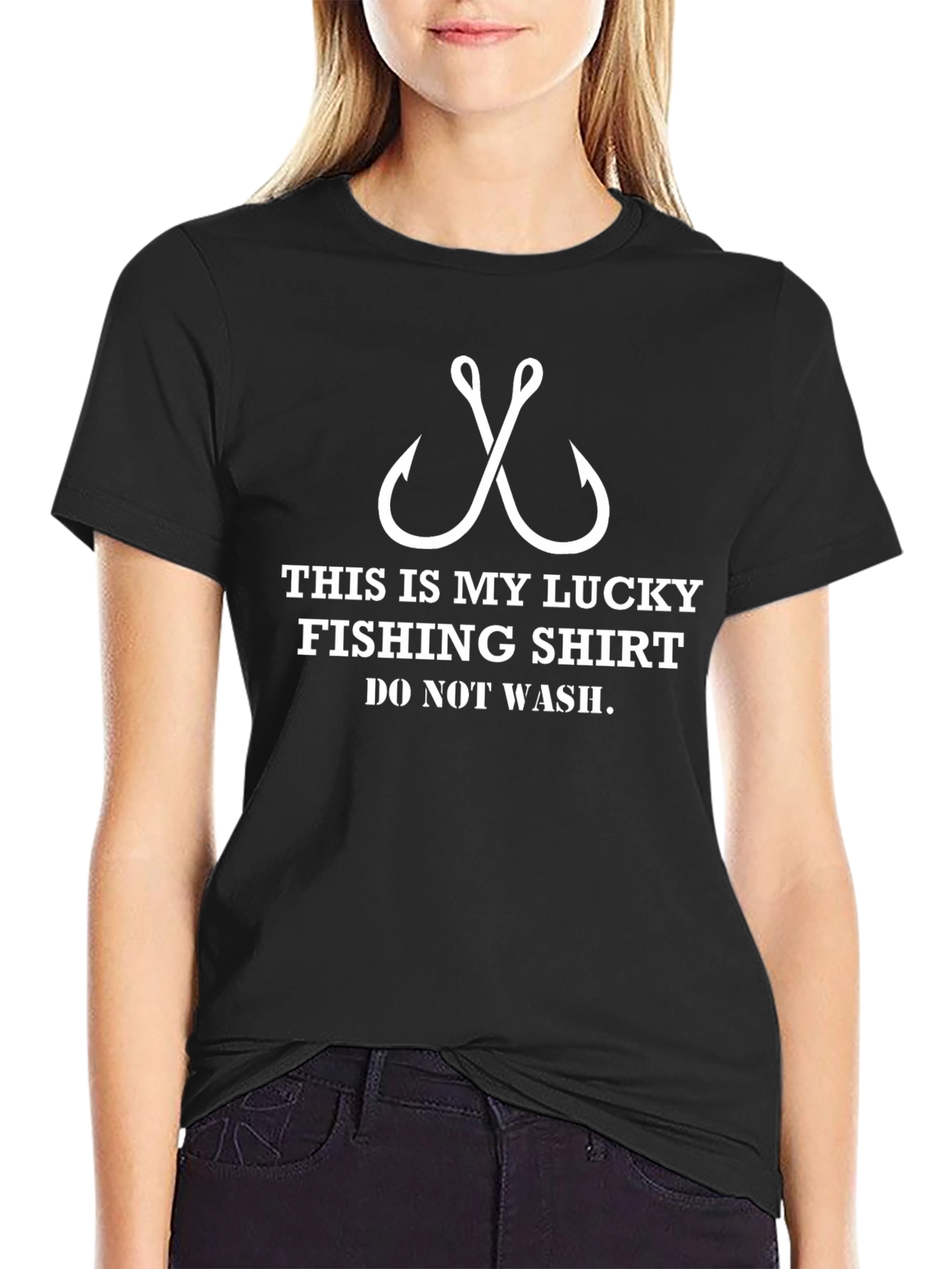 Lucky Fishing Shirt - Funny Fishermans Tee