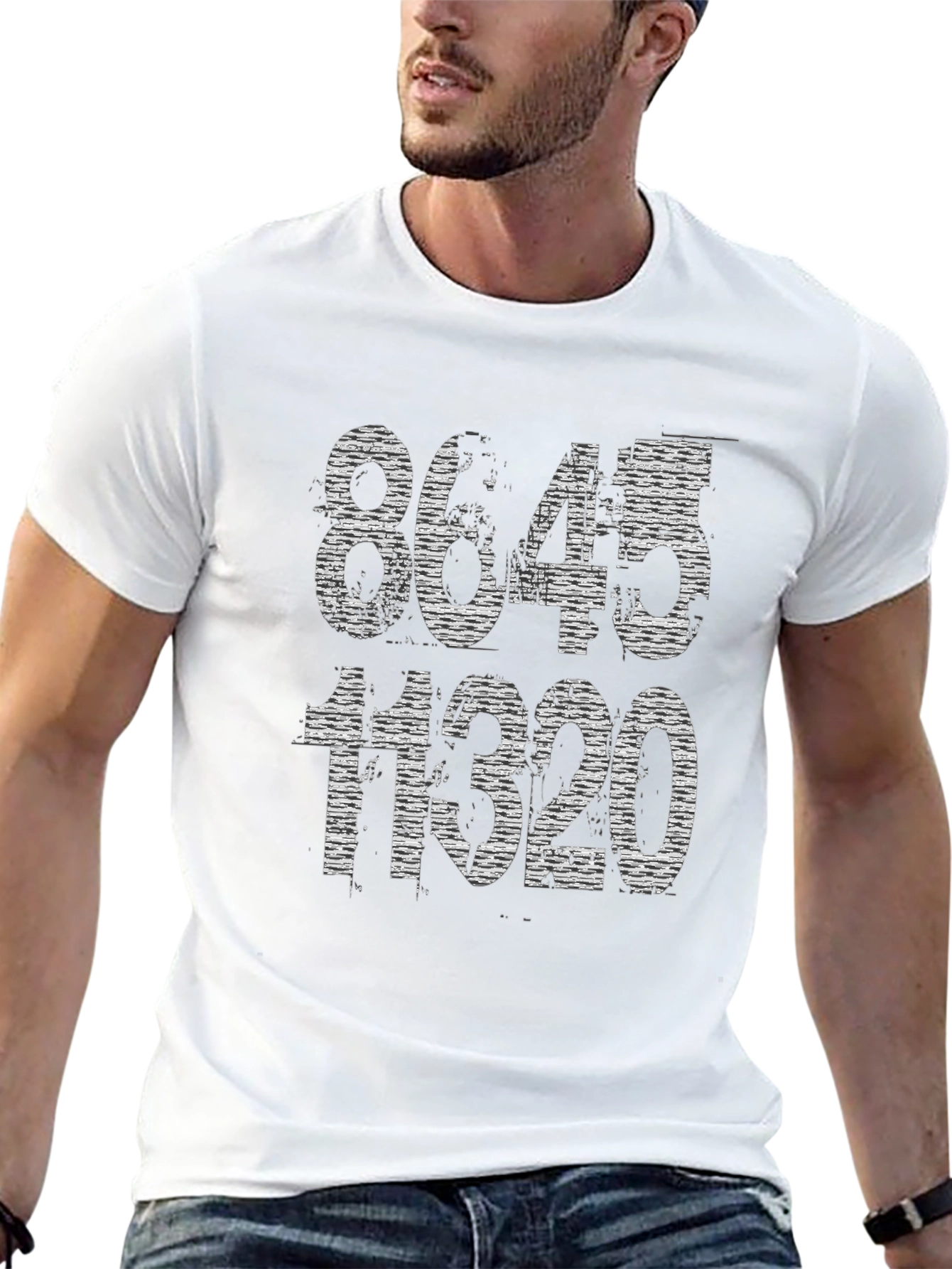 8645 11320 Graphic Tee - Political Statement T-Shirt