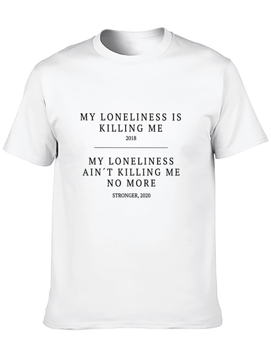 My Loneliness Black T-Shirt