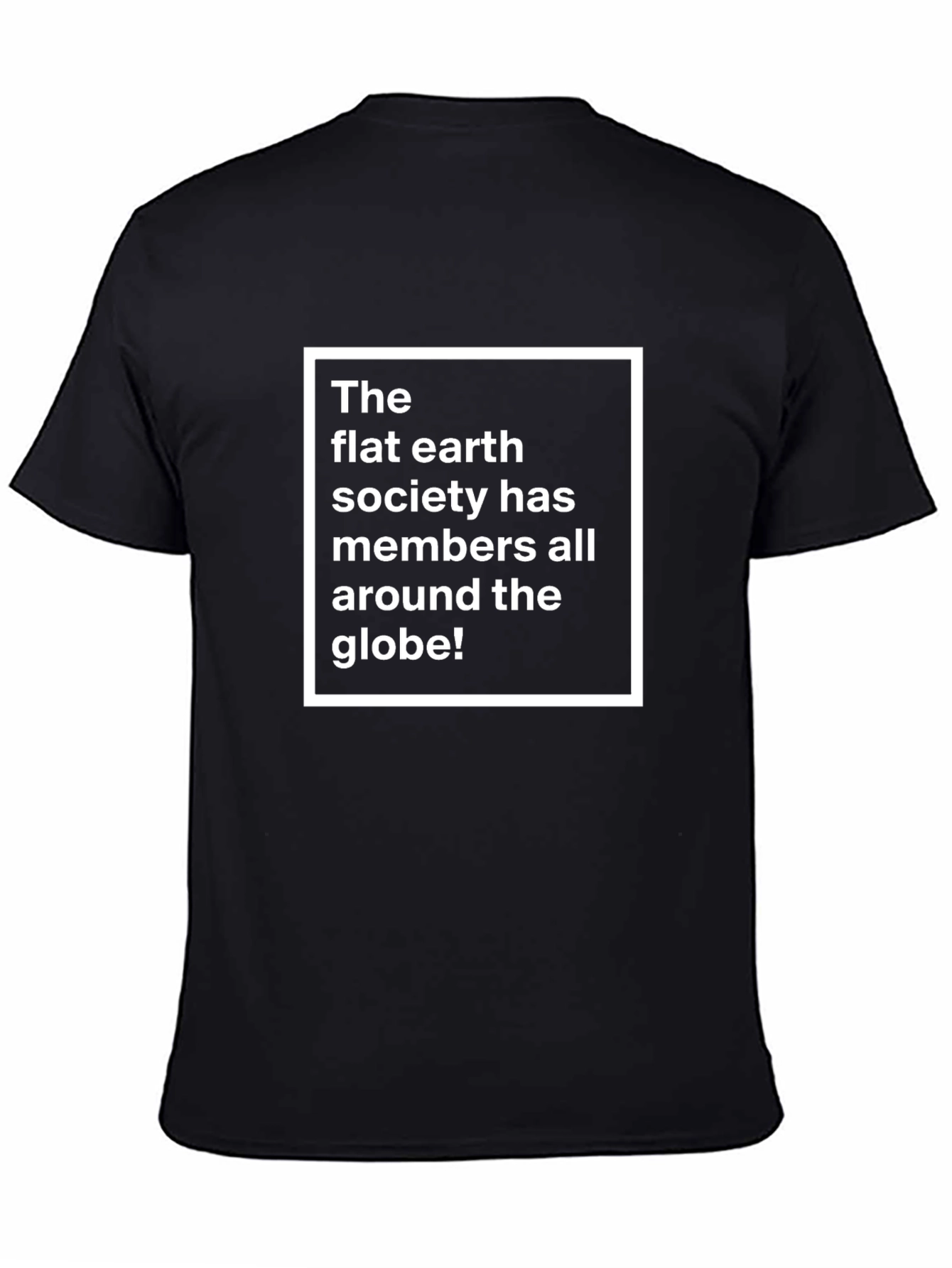 Flat Earth Society Tee - Humorous Conspiracy T-Shirt