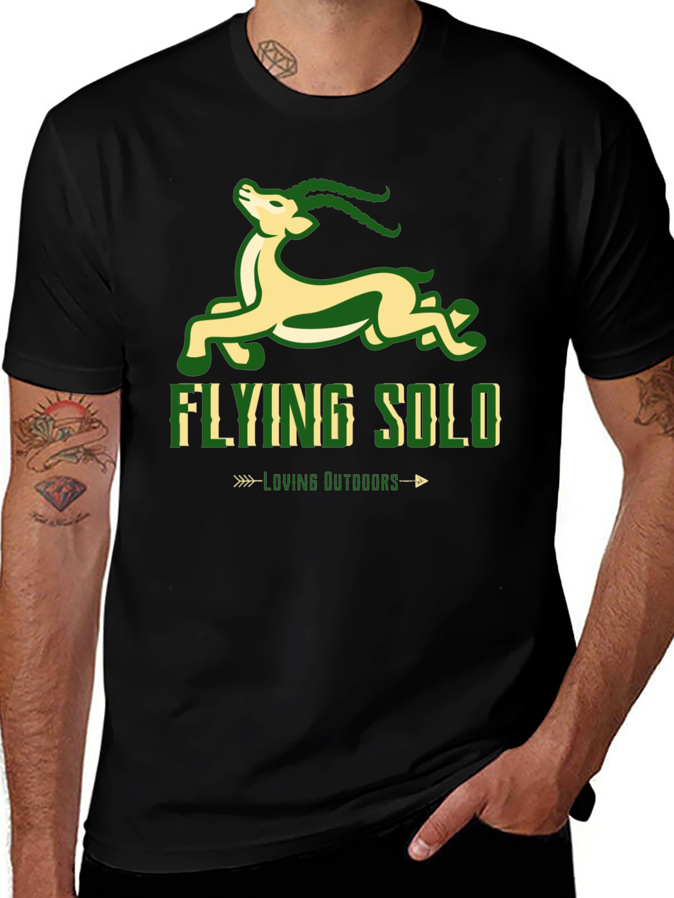 Flying Solo Outdoors Graphic T-Shirt