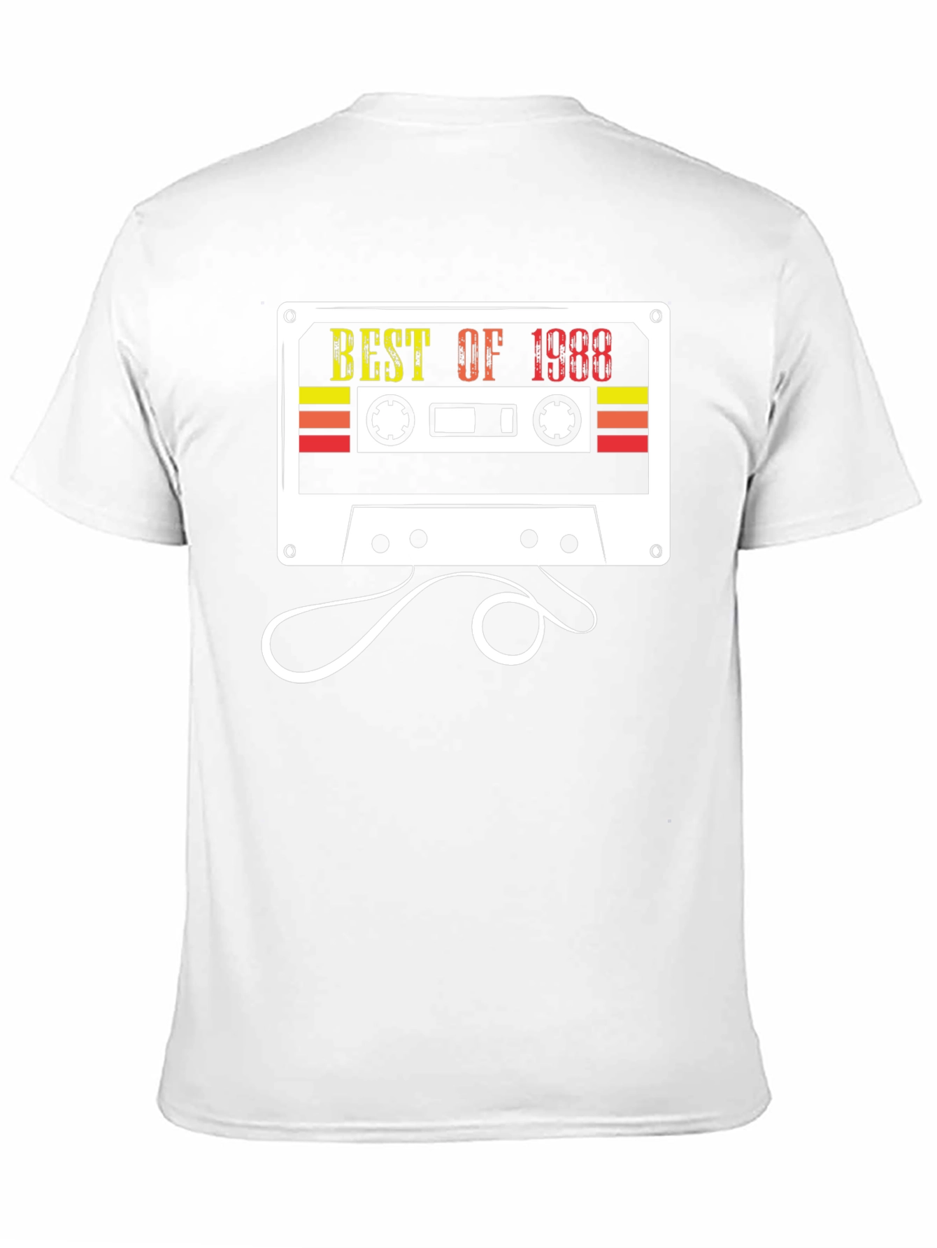 Best of 1988 Cassette Tape Black T-Shirt