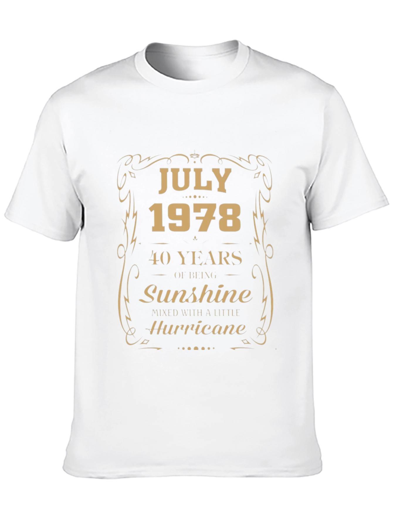 July 1978 Birthday T-Shirt