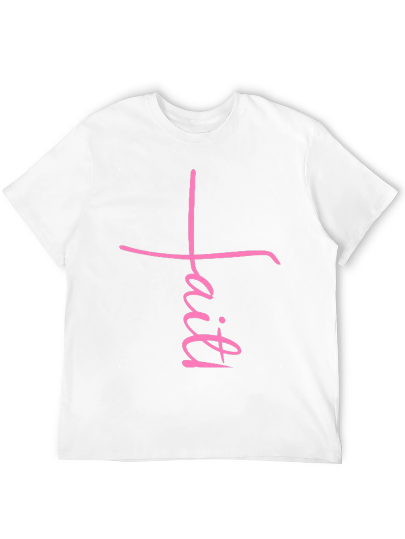 Faith Cross Graphic Tee - Unisex Black T-Shirt