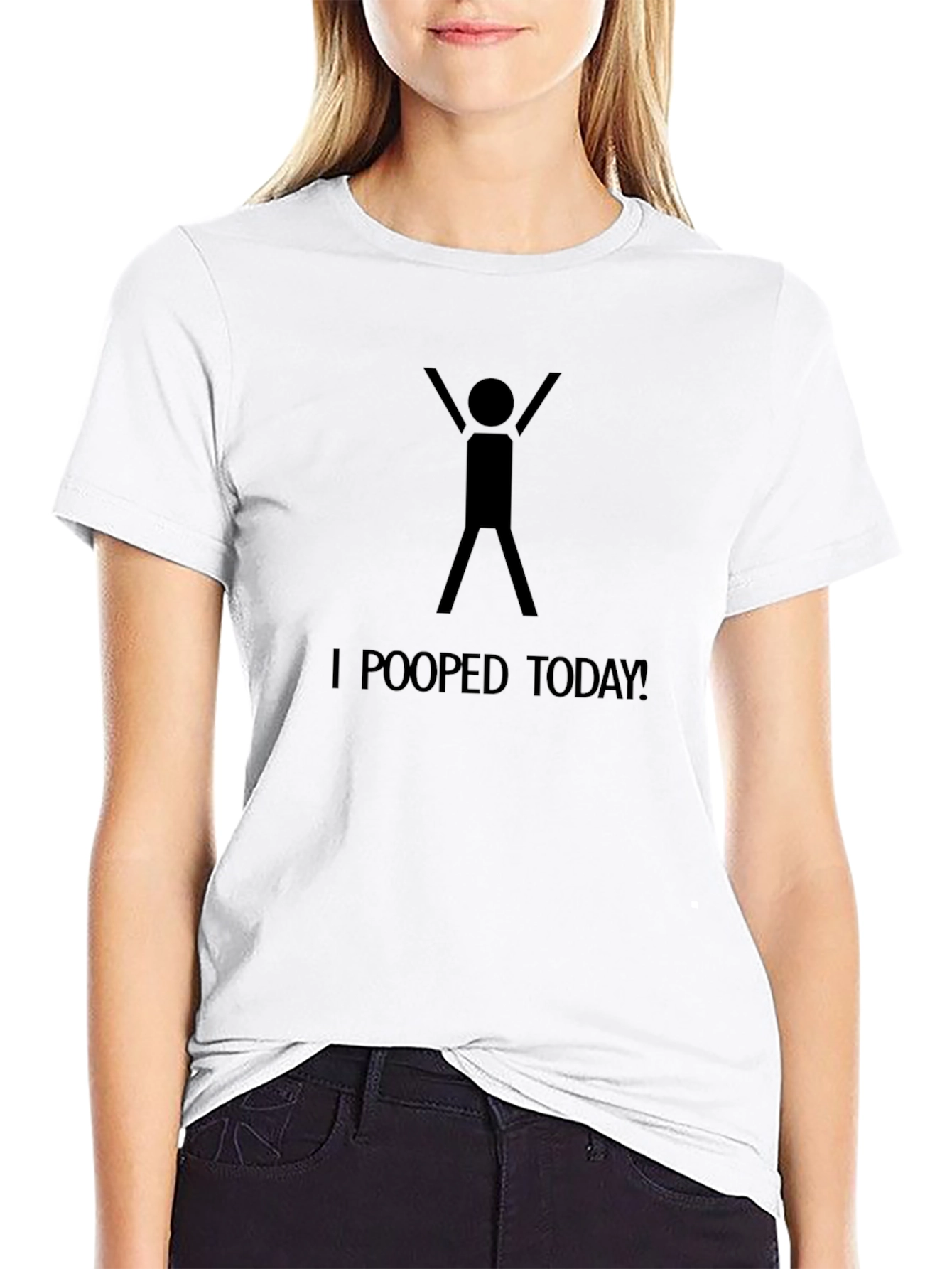 I Pooped Today T-Shirt - Funny Humor Tee