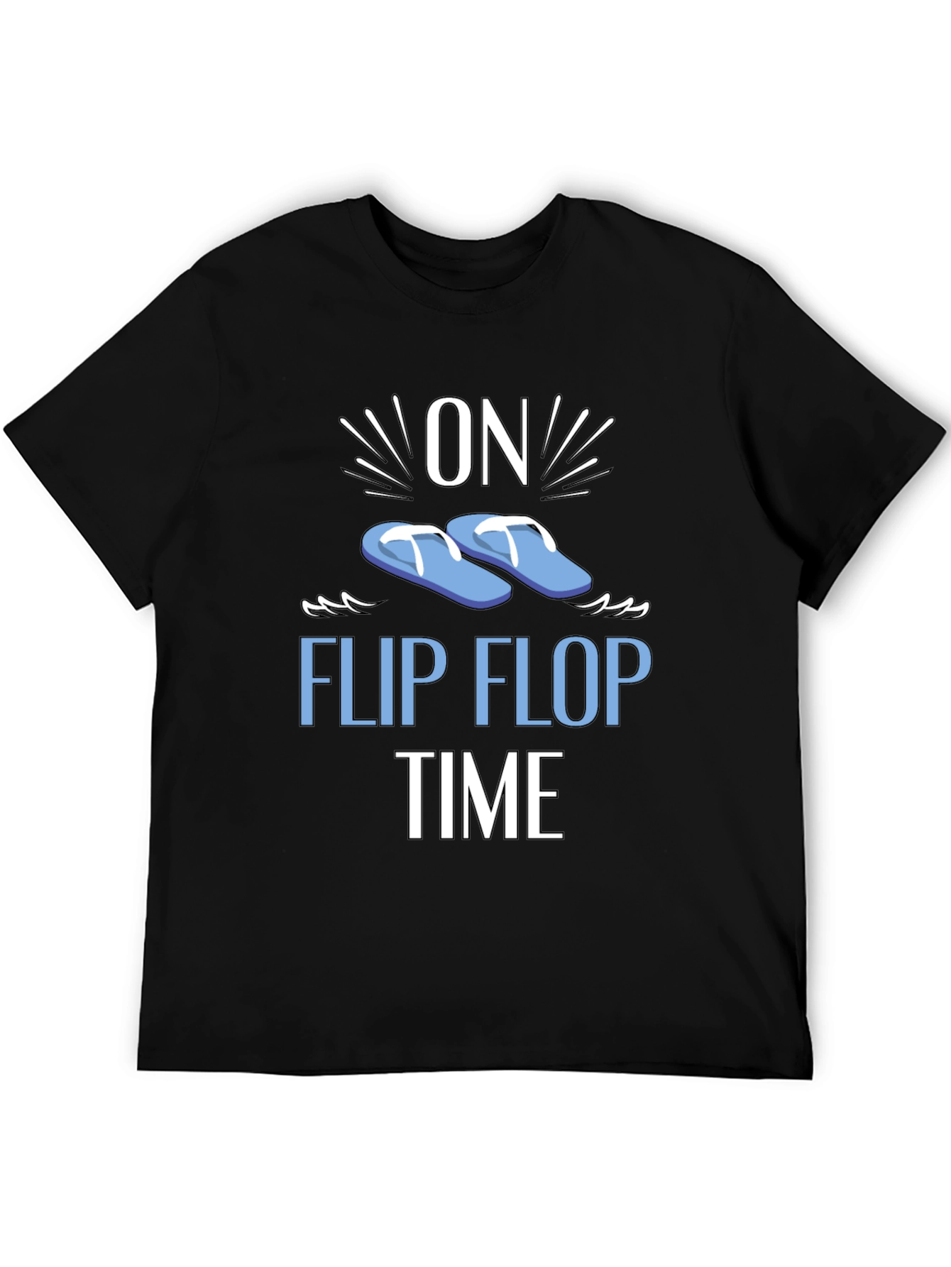 On Flip Flop Time Graphic T-Shirt