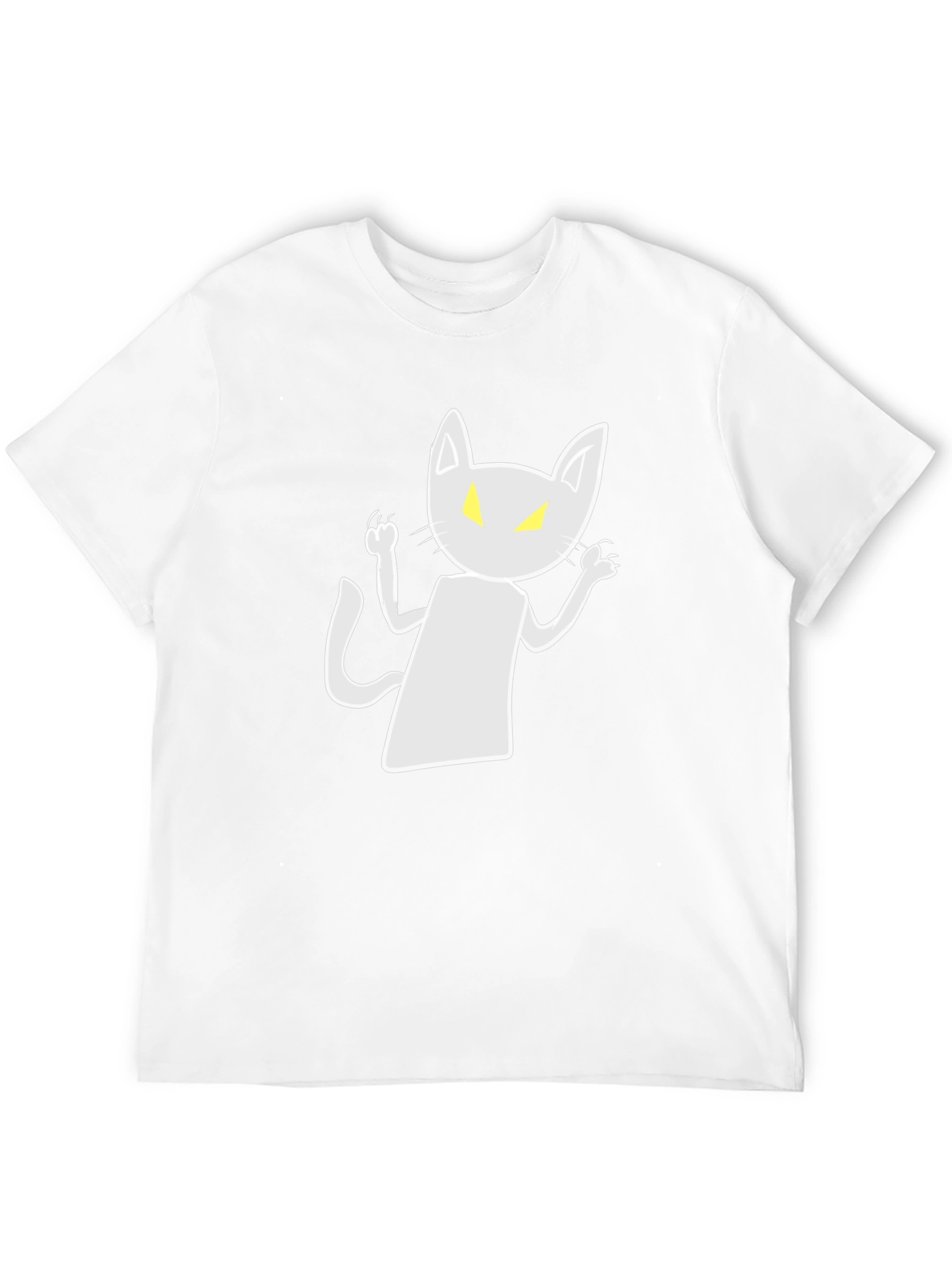 Spooky Cat Graphic Tee - Halloween T-Shirt