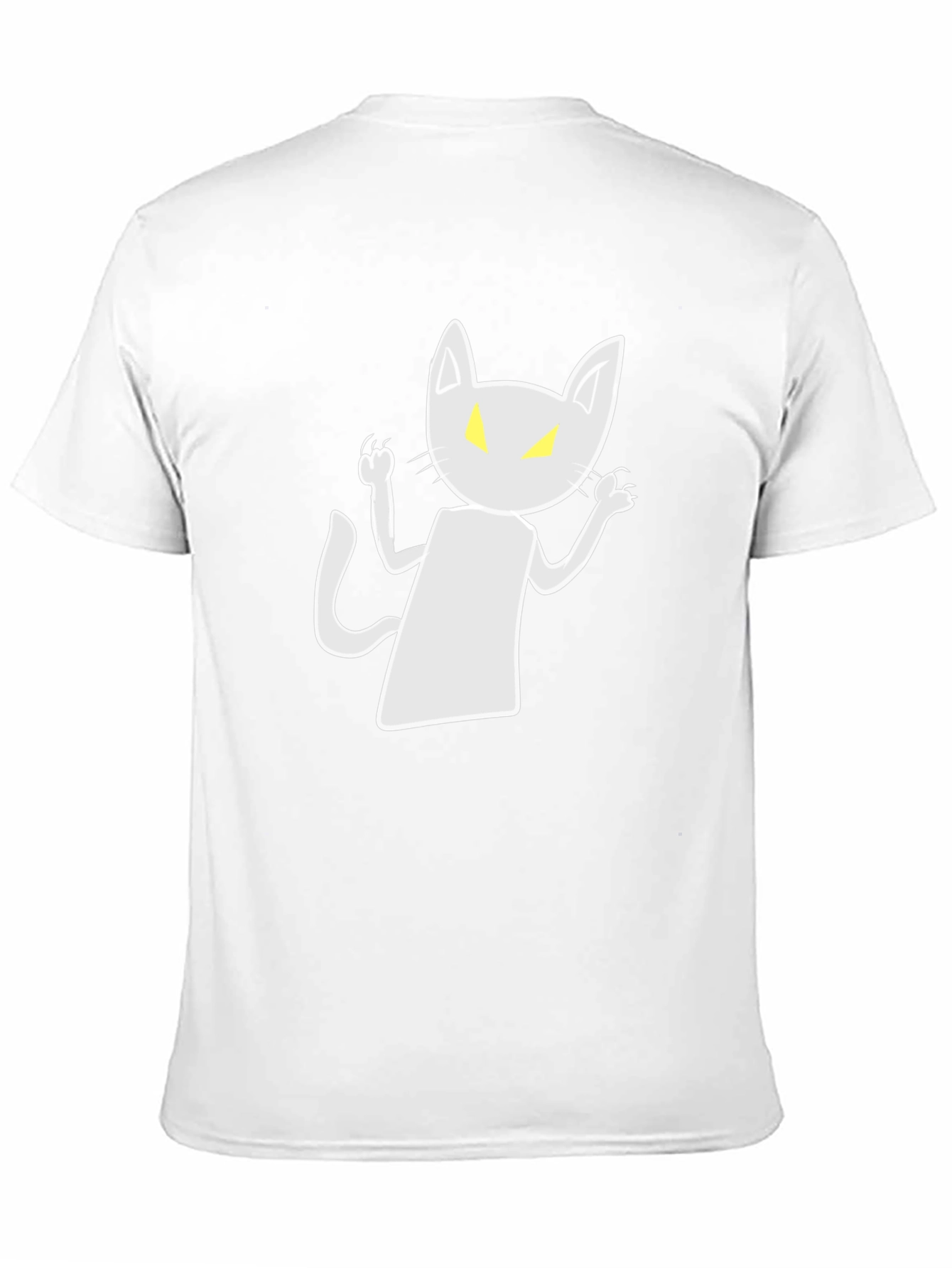 Spooky Cat Graphic Tee - Halloween T-Shirt