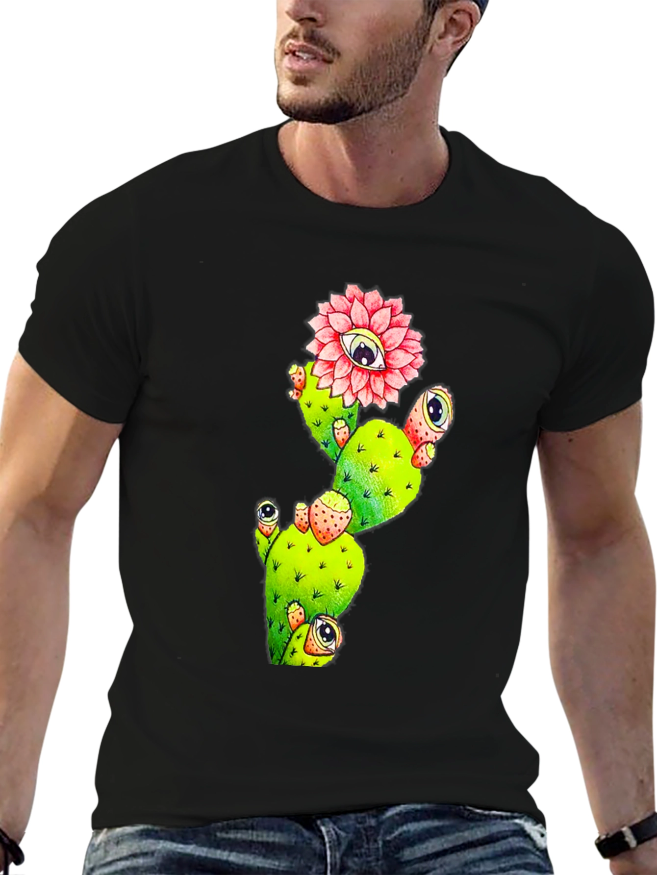 Eye See You Cactus Graphic Tee