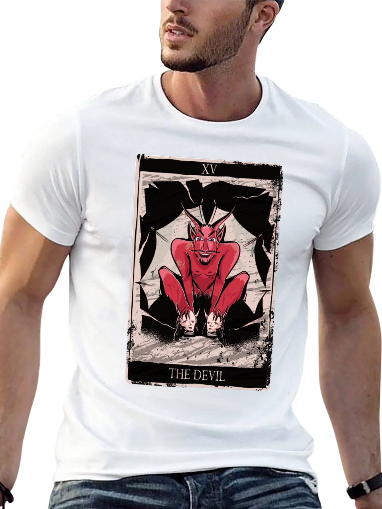 The Devil Tarot Card Graphic T-Shirt