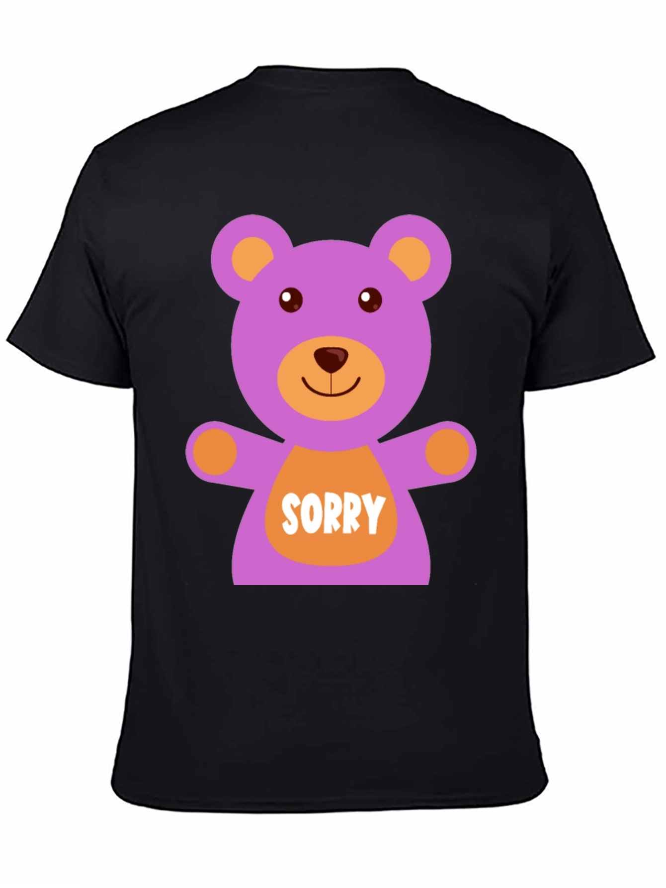 Sorry Bear Graphic T-Shirt - Cute Apology Gift
