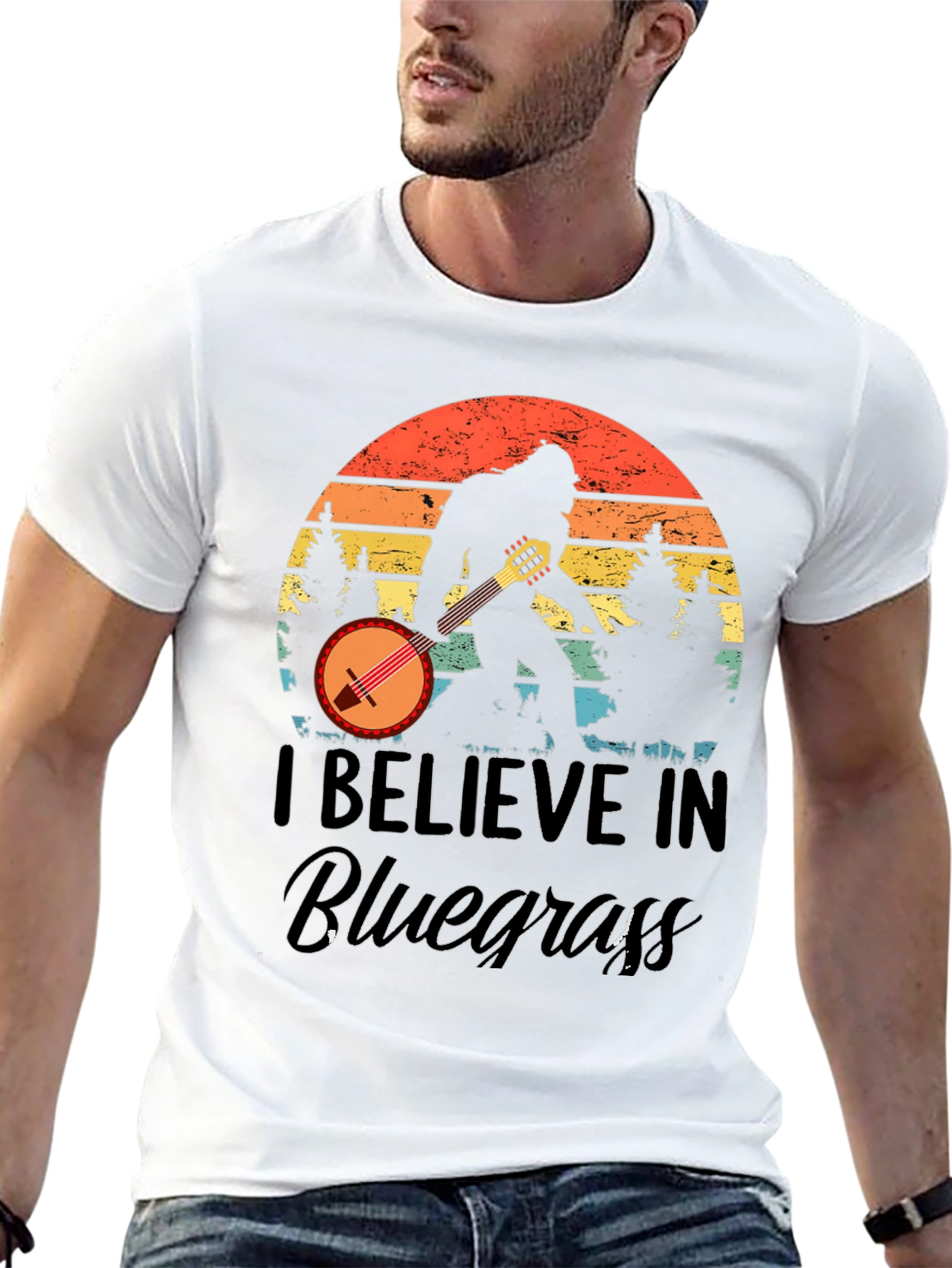 Bluegrass Bigfoot Graphic T-Shirt