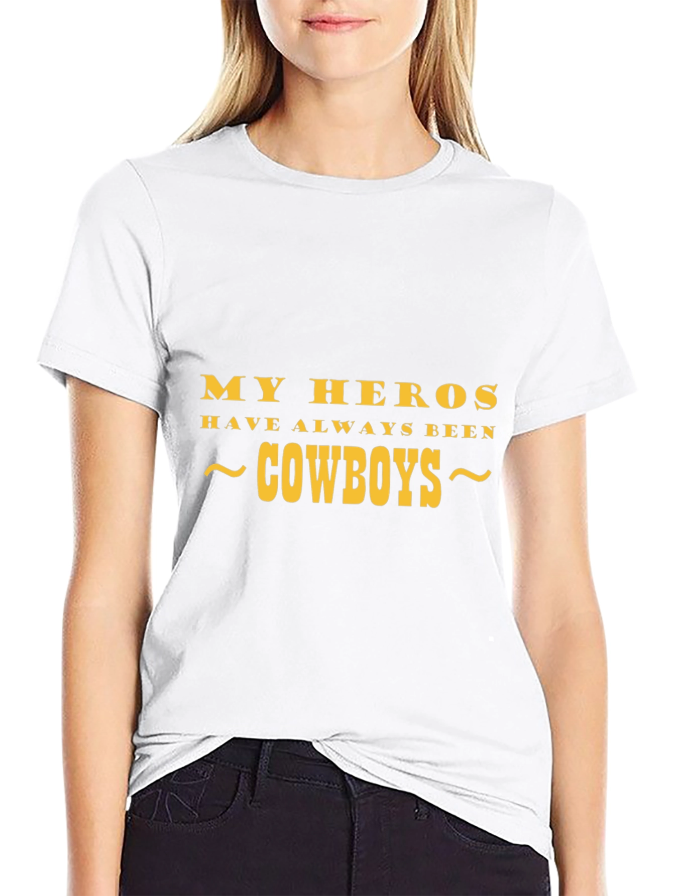 My Heroes Have Always Been Cowboys Graphic Tee