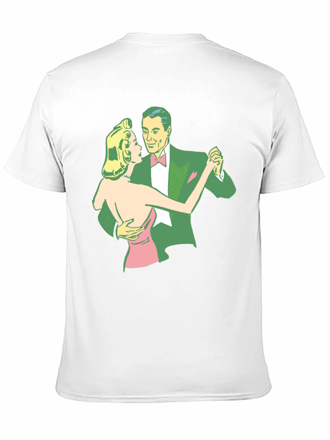 Retro Dance T-Shirt - Black Cotton Tee