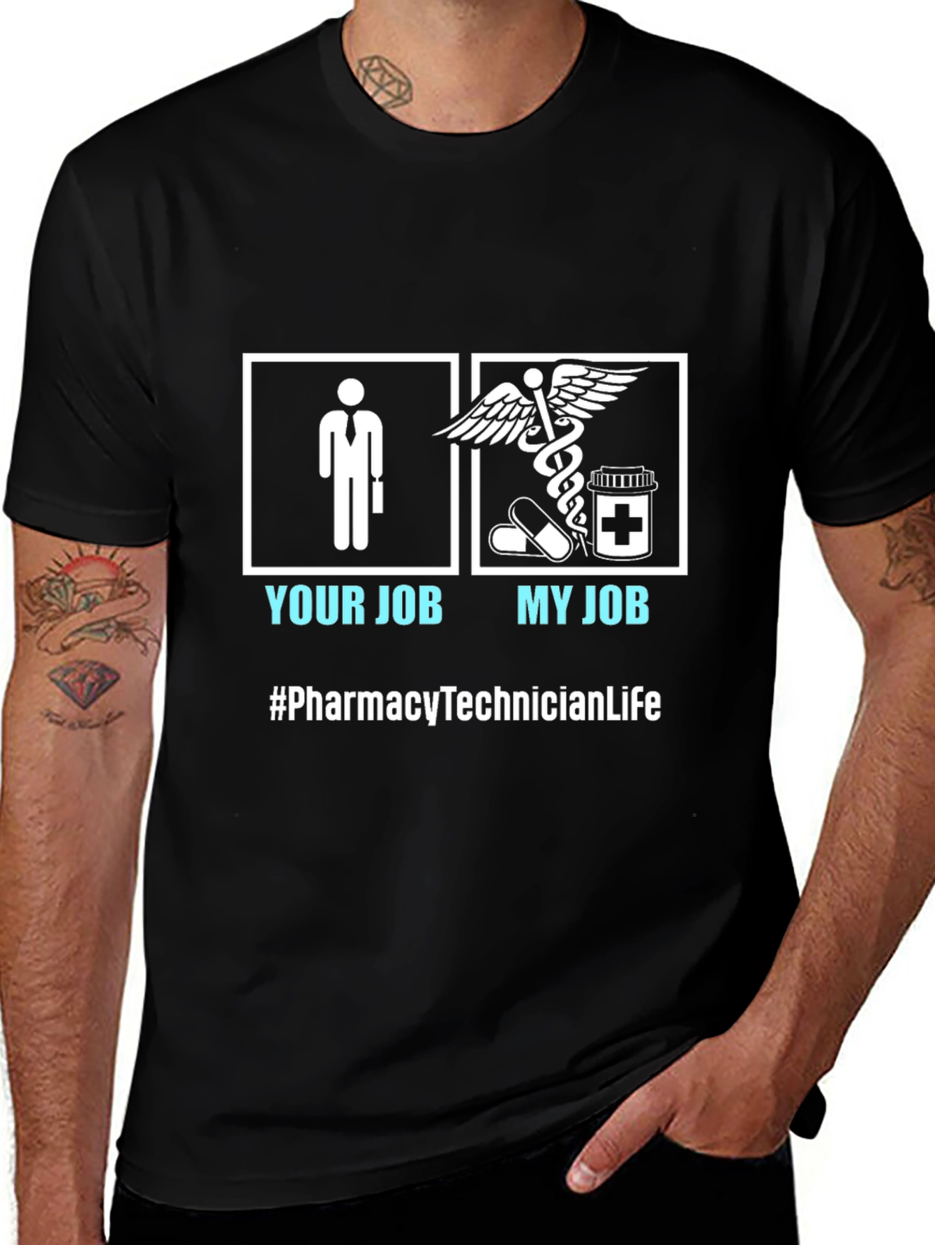 Pharmacy Technician Life T-Shirt - Job Humor Tee