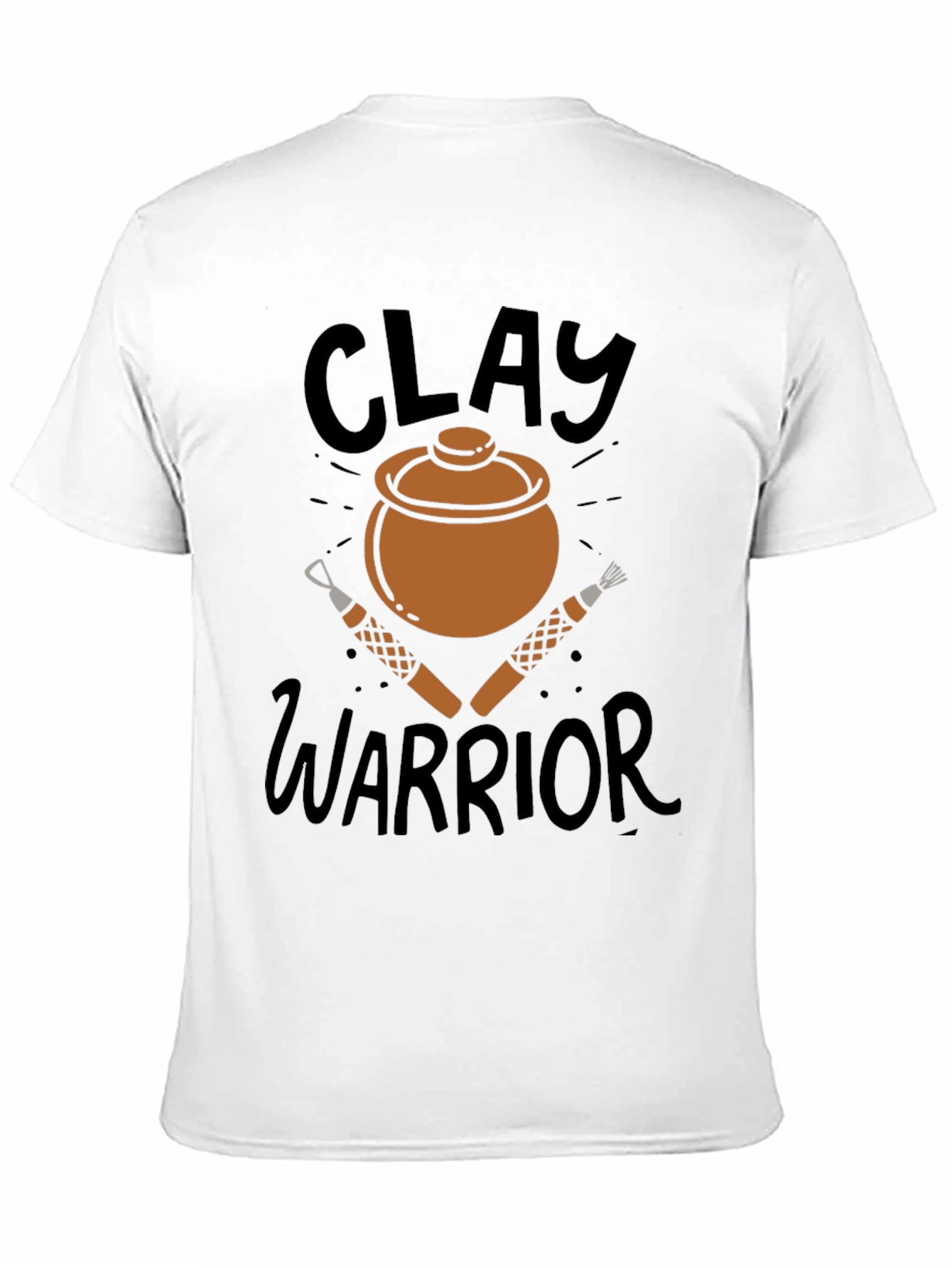 Clay Warrior Graphic Tee - Pottery Lovers T-Shirt
