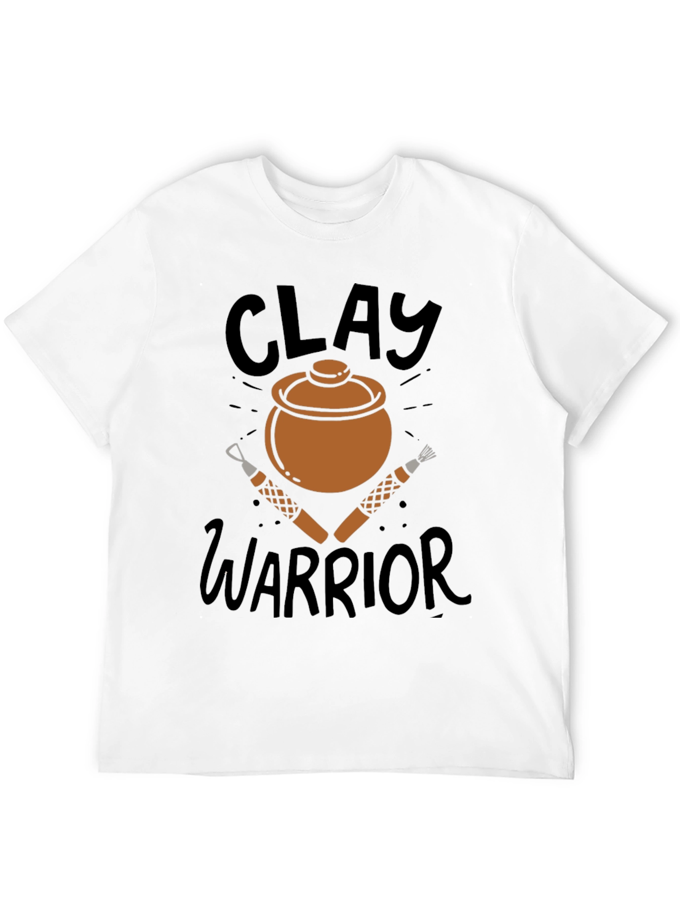Clay Warrior Graphic Tee - Pottery Lovers T-Shirt