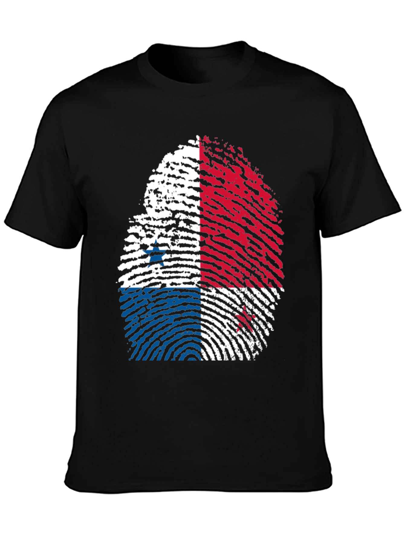 Panama Fingerprint Flag T-Shirt