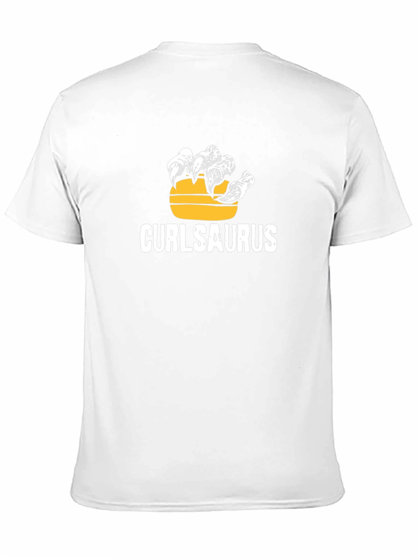 Curlsaurus Funny Graphic T-Shirt