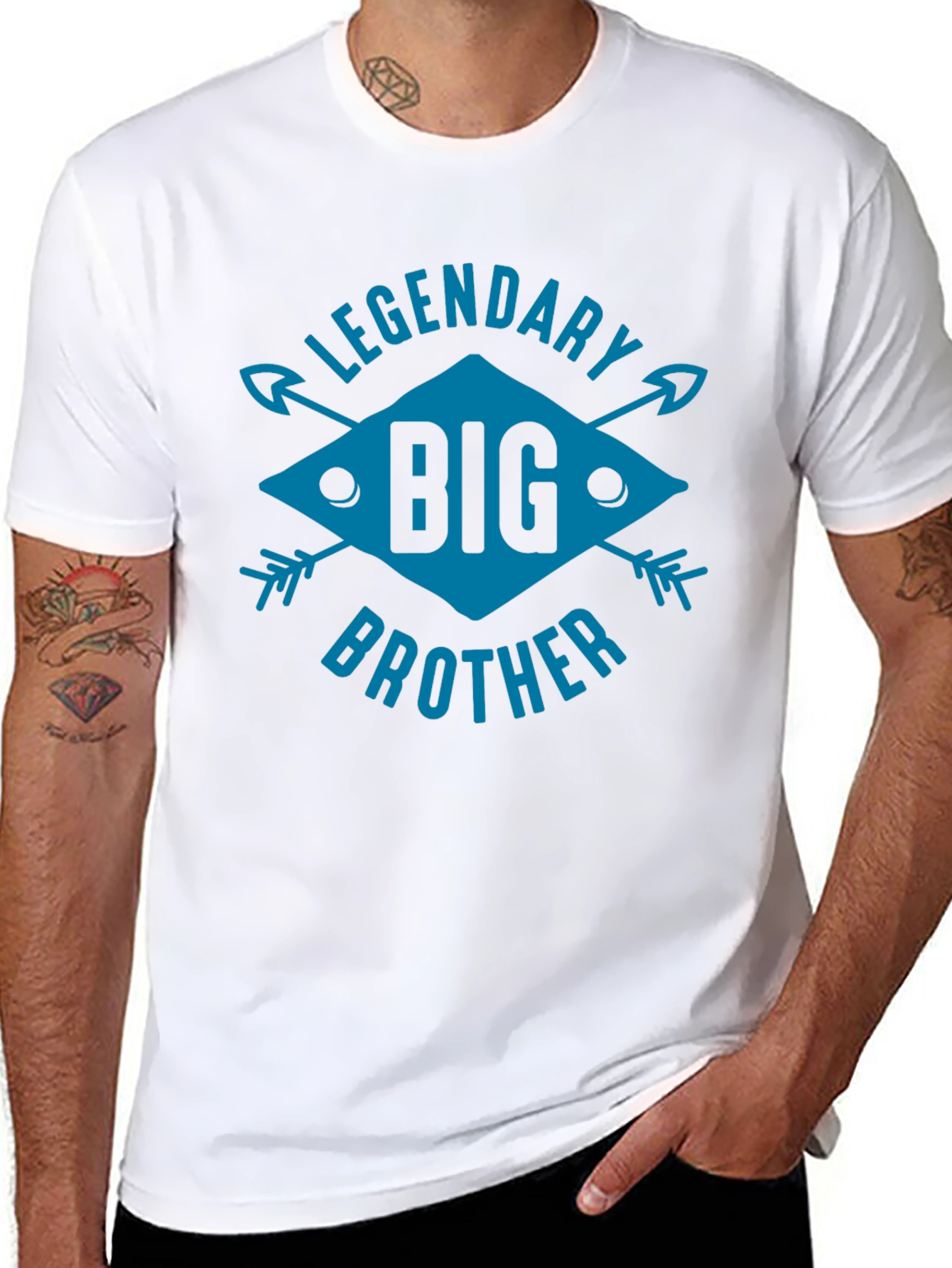 Legendary Big Brother Graphic T-Shirt