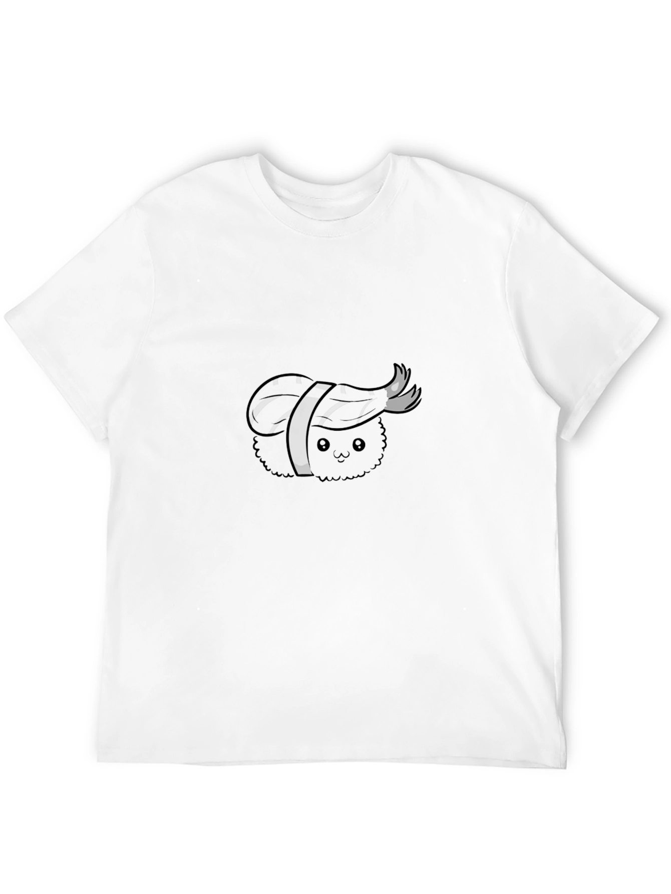 Sushi Lovers Black Graphic Tee