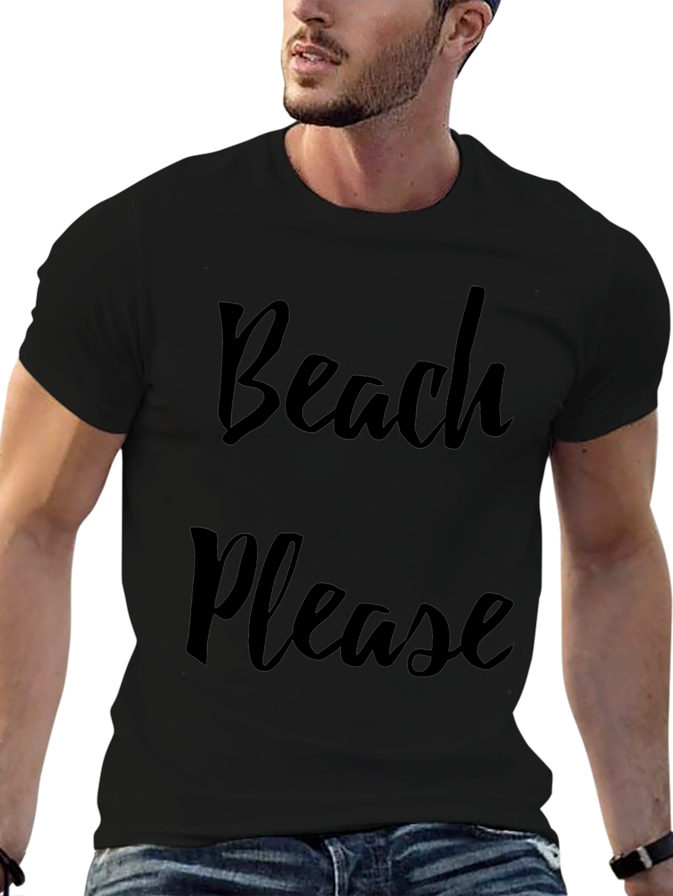 Beach Please Graphic T-Shirt - Unisex