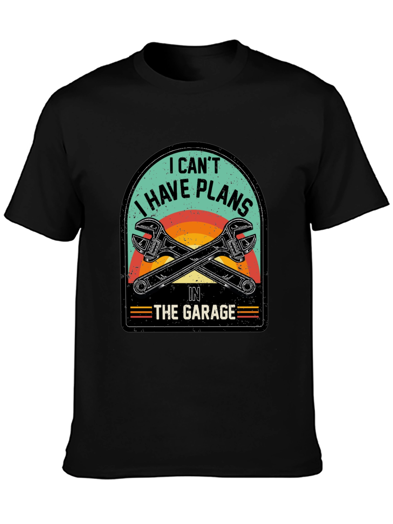 Garage Plans T-Shirt - Mechanic Humor Tee